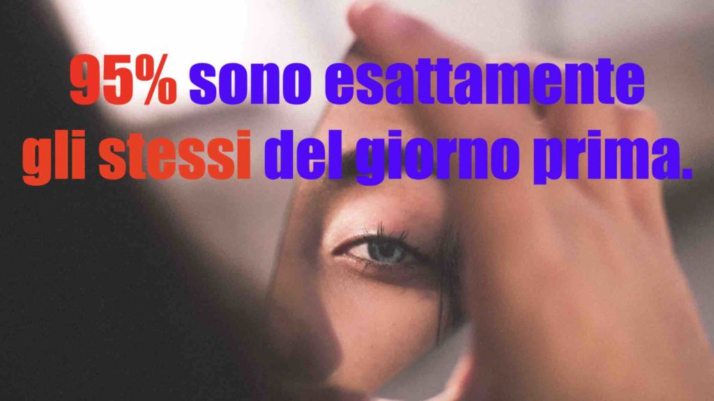 Il pensiero positivo tutti i giorni